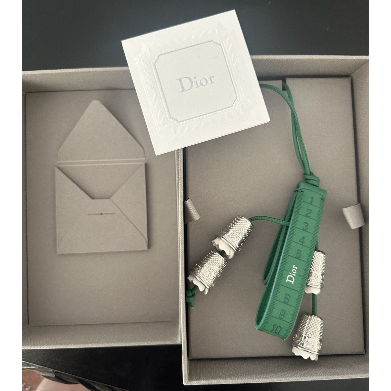Nib Authentic Dior Lily Of The Valley Bag Charm